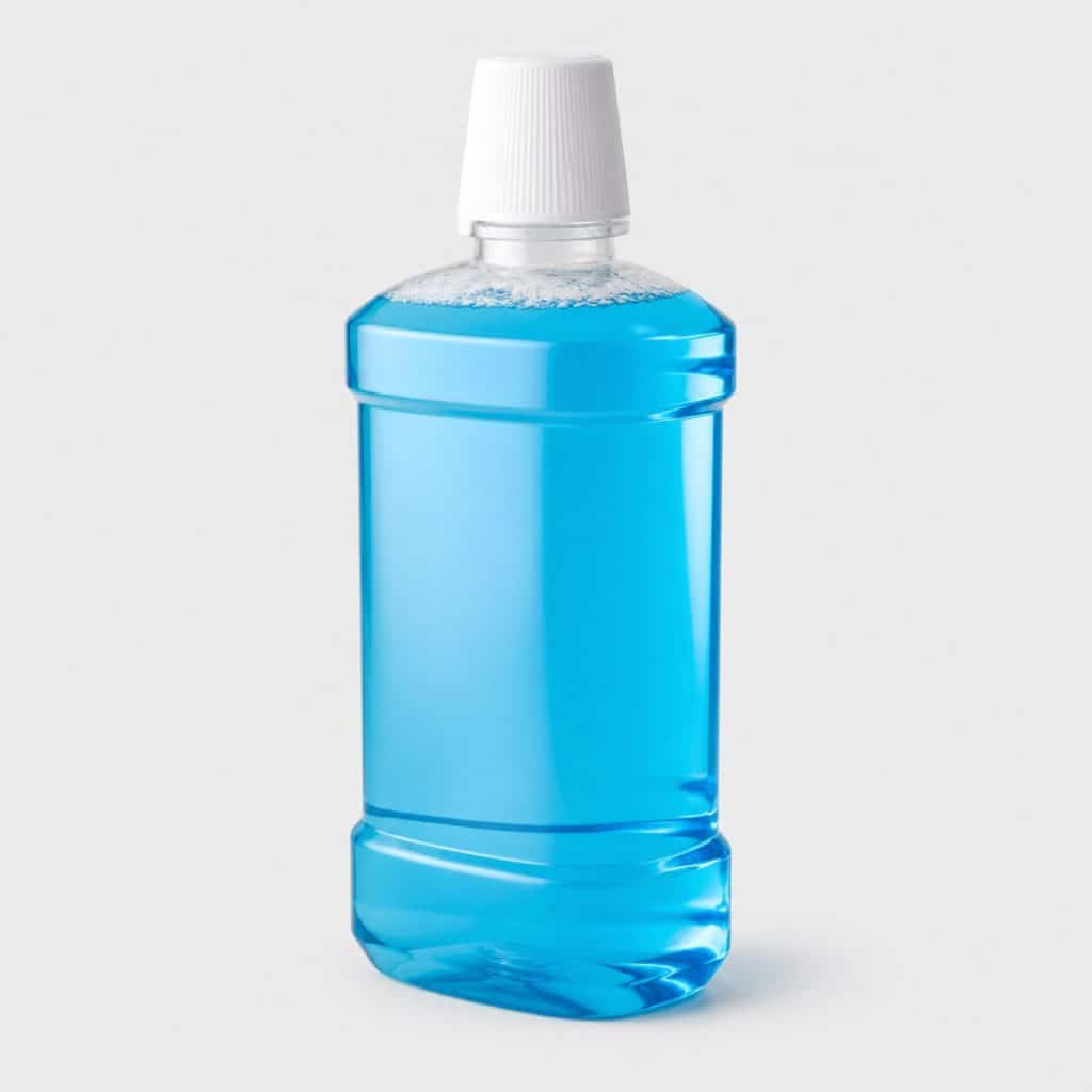 Flacon de bain de bouche quotidien au fluor