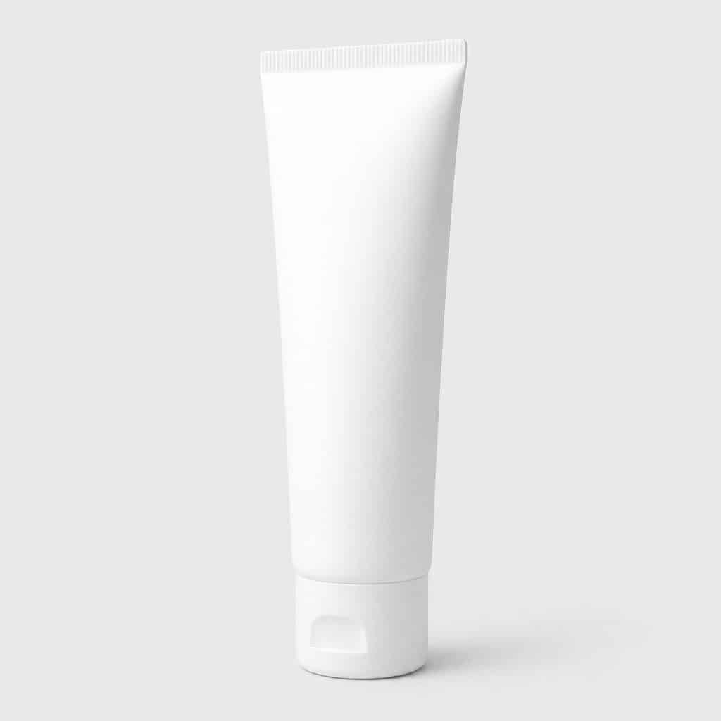 Tube de crème adhésive neutre sans parfum pour prothèse dentaire