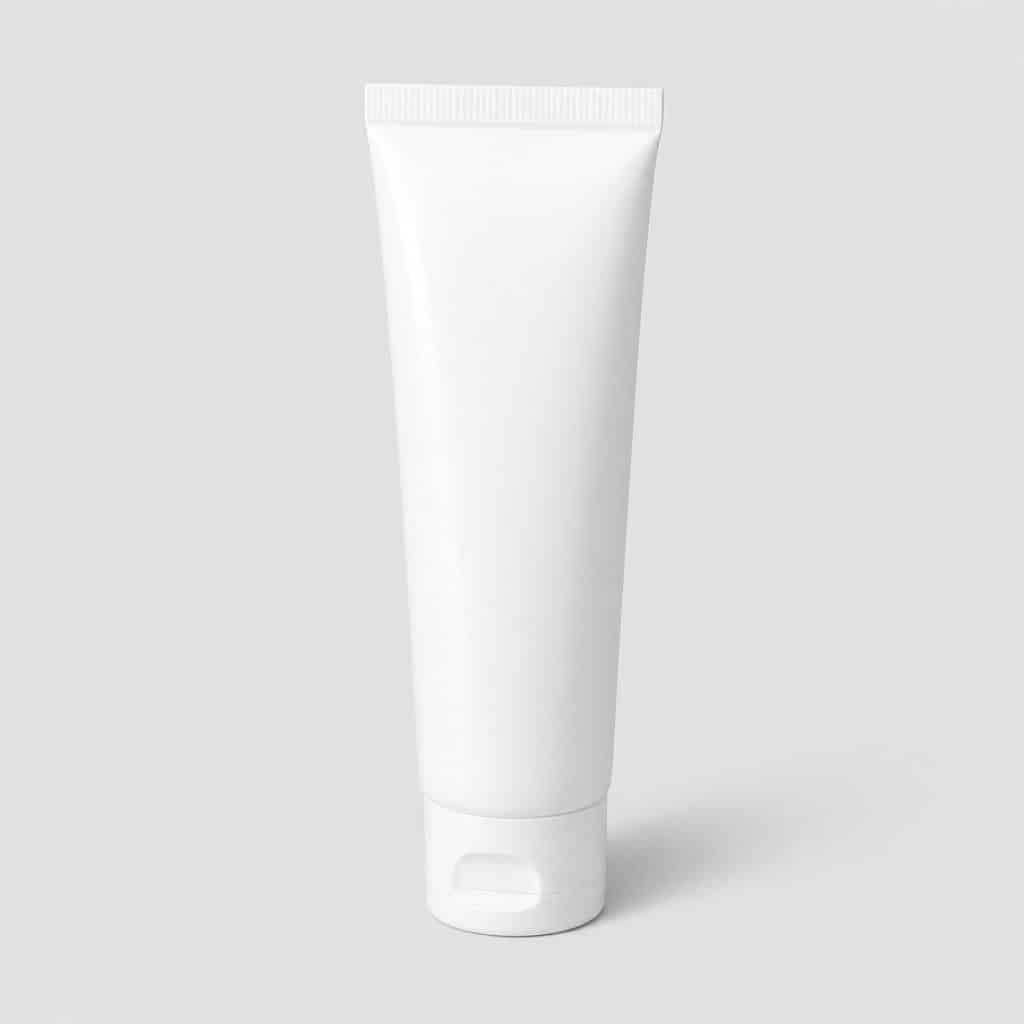 Tube de crème adhésive dentaire au format standard