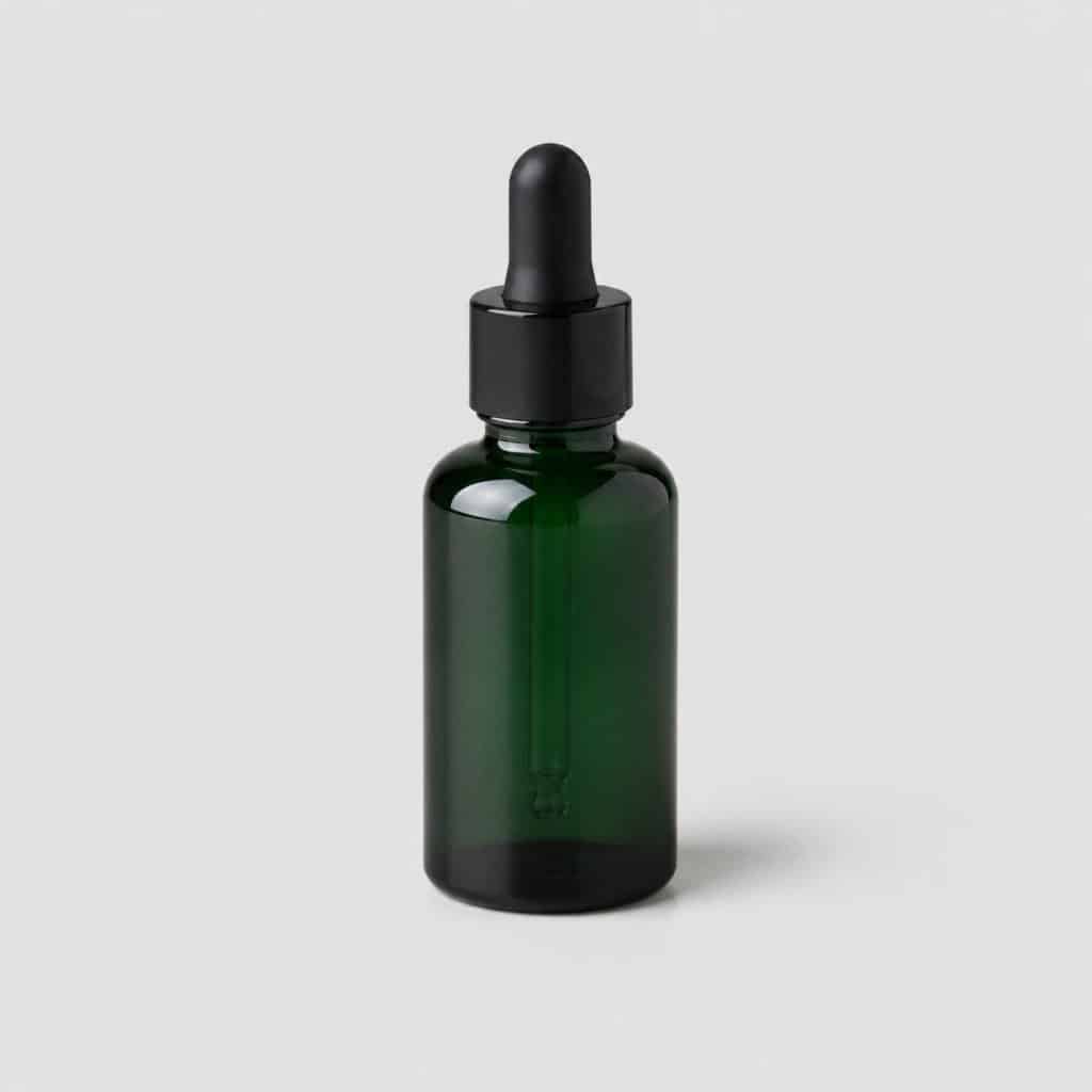 Flacon de vitamine D3 végétale issue du lichen